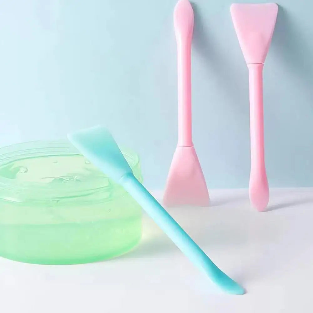 Brosse Double-Tête pour Masque Visage – Applicateur Silicone