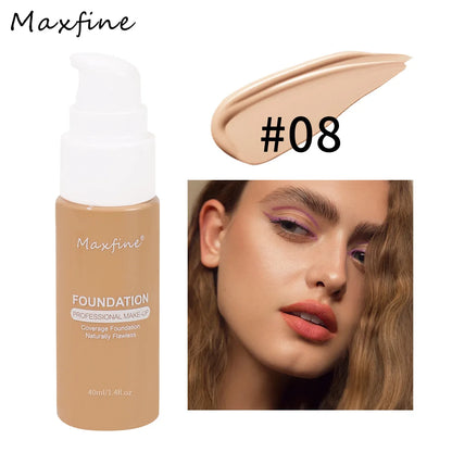 Fond de Teint Correcteur Hydratant – Longue Tenue, Fini Lumineux