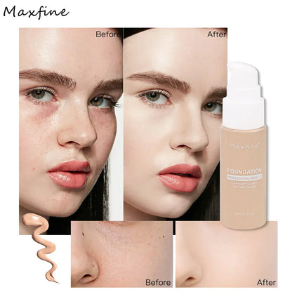 Fond de Teint Correcteur Hydratant – Longue Tenue, Fini Lumineux