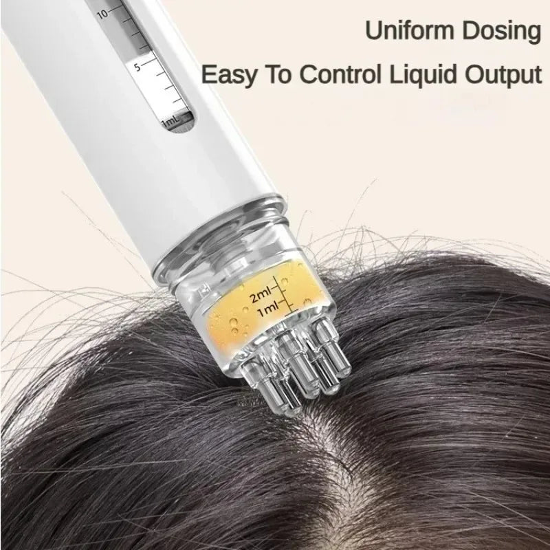 Peigne Masseur Cuir Chevelu – Applicateur d'Huiles Essentielles