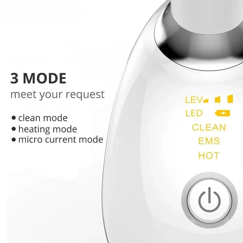Appareil Lifting Visage & Cou EMS – LED 7 Couleurs