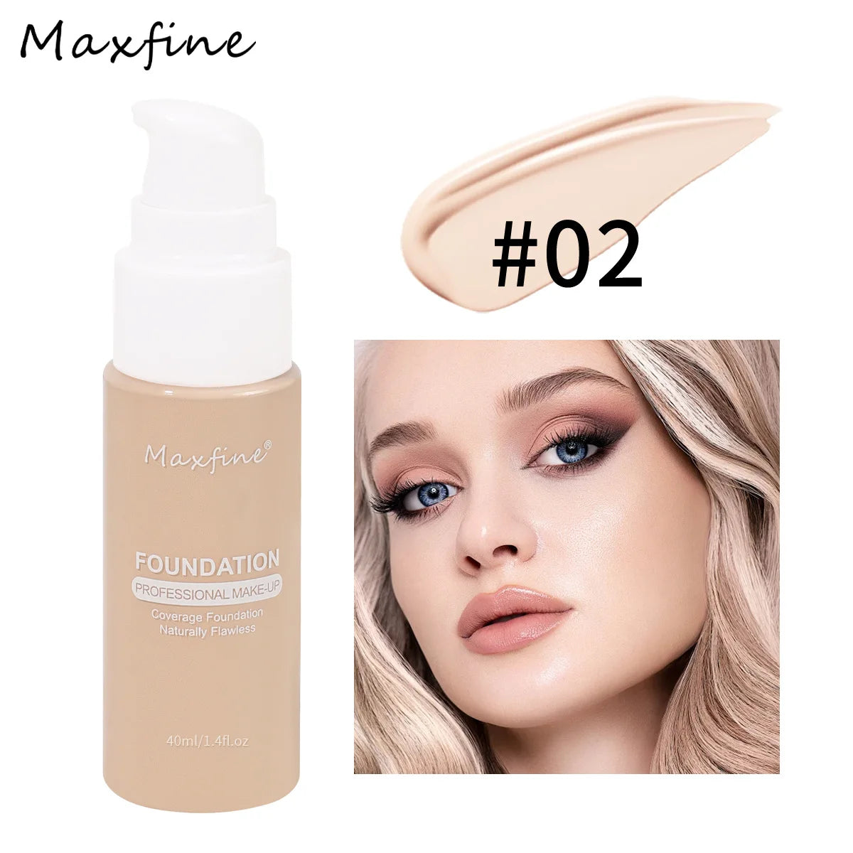 Fond de Teint Correcteur Hydratant – Longue Tenue, Fini Lumineux