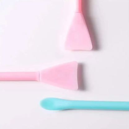 Brosse Double-Tête pour Masque Visage – Applicateur Silicone