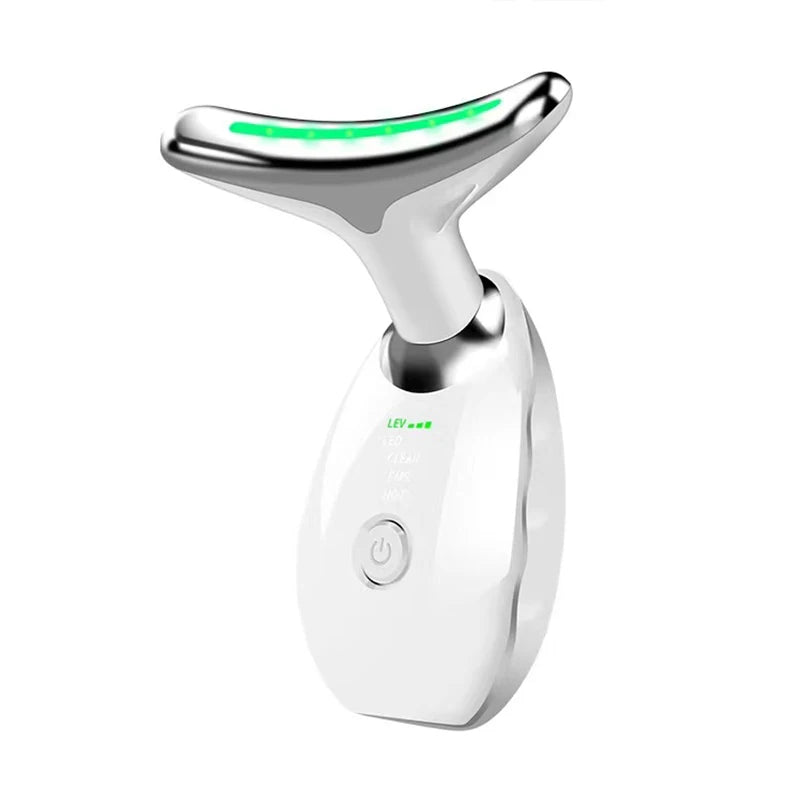 Appareil Lifting Visage & Cou EMS – LED 7 Couleurs