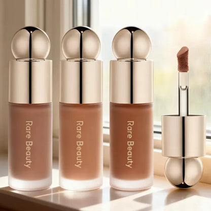 Duo Bronzer & Highlighter Liquide – Contouring 3D Longue Tenue