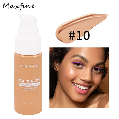 Fond de Teint Correcteur Hydratant – Longue Tenue, Fini Lumineux