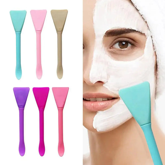 Brosse Double-Tête pour Masque Visage – Applicateur Silicone